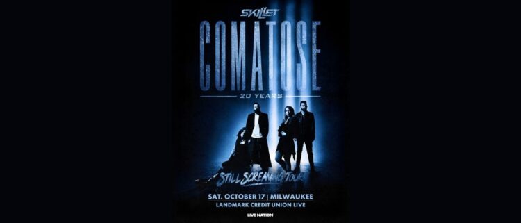 WJJO event graphic: Skillet, Landmark Credit Union Live